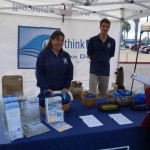 Representatives from Think Blue San Diego teach the public about stormwater pollution. Photo by San Diego EarthWorks.