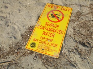 Mission Beach is closed when waters are contaminated. Photo: San Diego Earthworks