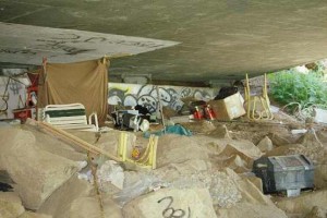 Under a bridge in Lower Rose Creek Photo: City of San Diego